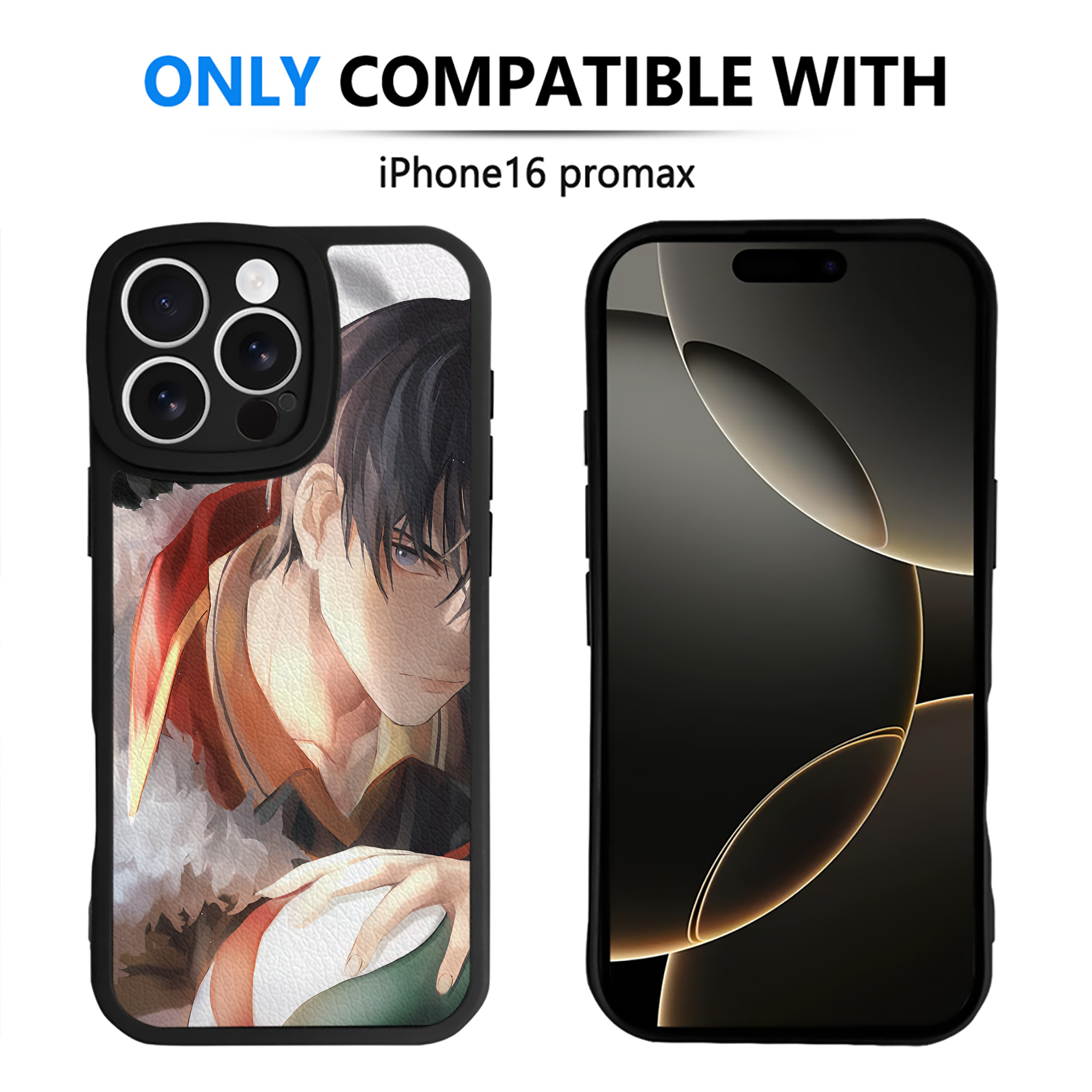 （画像用） ハイキュー!! Haikyu!! 【iPhone 16シリーズ対応】シリコンスマホケース（レザー調） 材質：シリコン